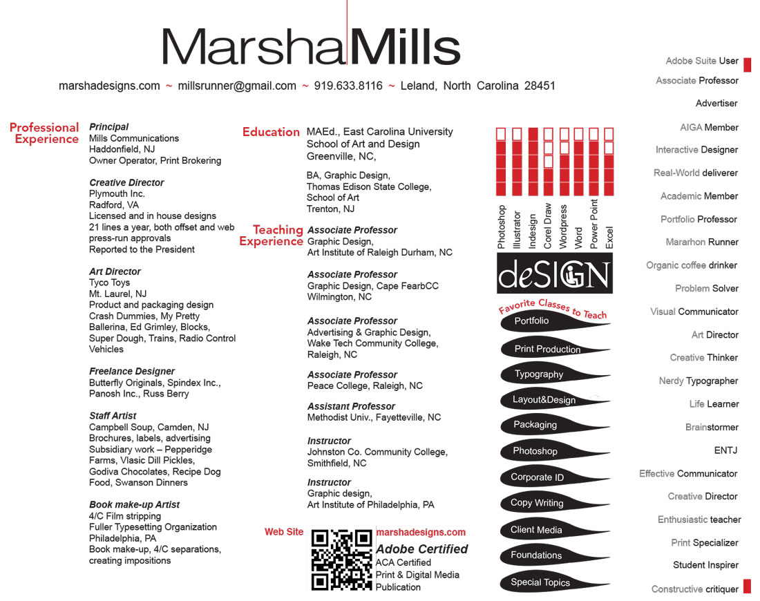 Marsh Mills Resume